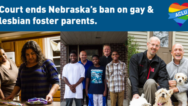 Same-sex couples who won the right to be foster parents.
