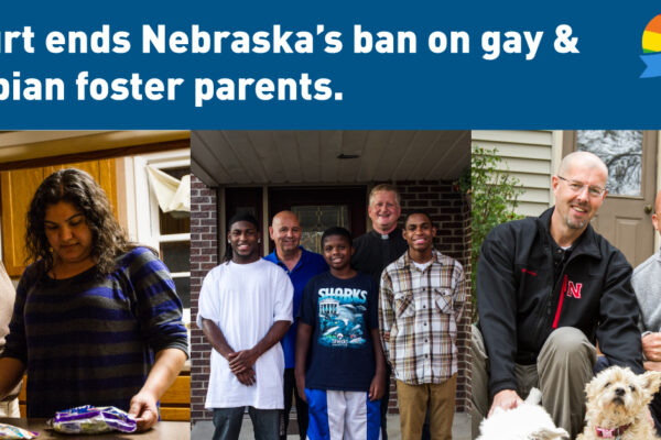 Same-sex couples who won the right to be foster parents.