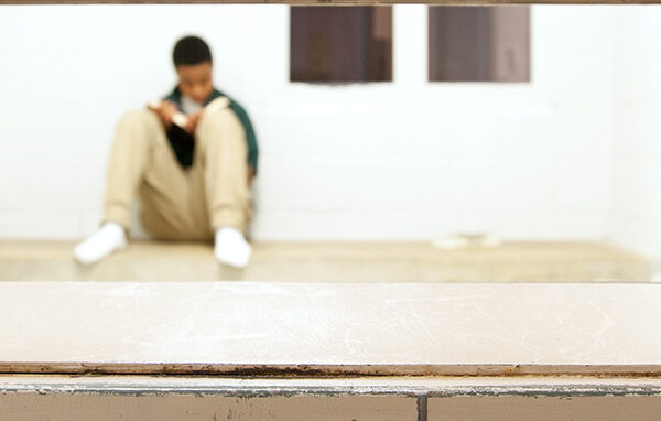 Photo of Youth in a Solitary Cell