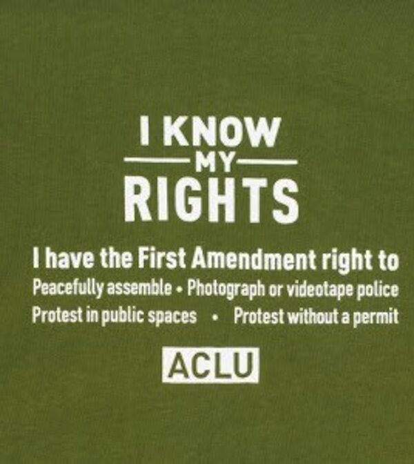 First Amendment: I Know My Rights