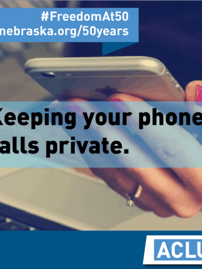 Text: Keeping your phone calls private