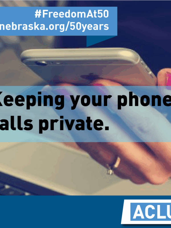 Text: Keeping your phone calls private