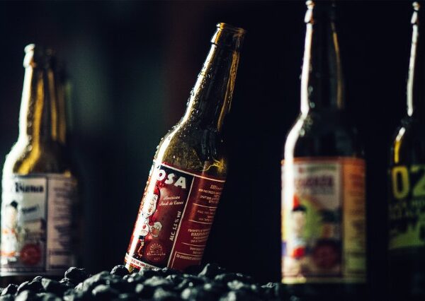 Photo of beer bottles