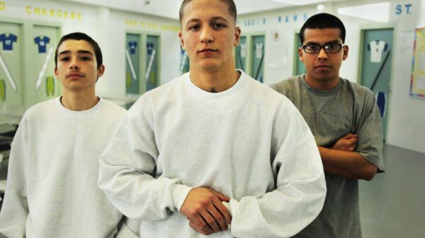 Photo of three young offenders