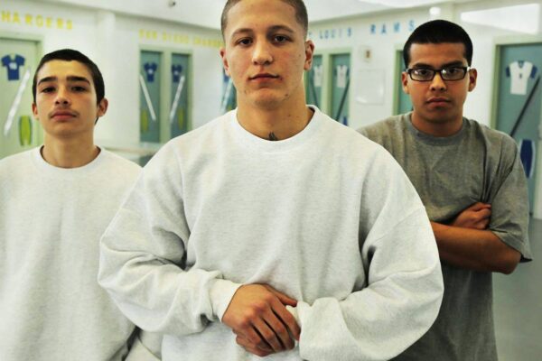 Photo of three young offenders