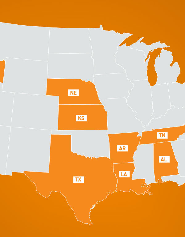 DACA State Map