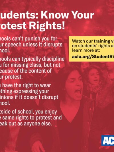 Student Rights Square - aclu.org/studentrights