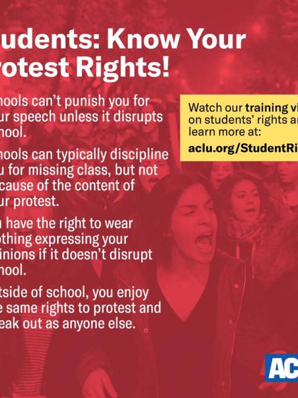 Student Rights Square - aclu.org/studentrights