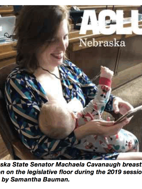 Sen. Cavanaugh Breastfeeding