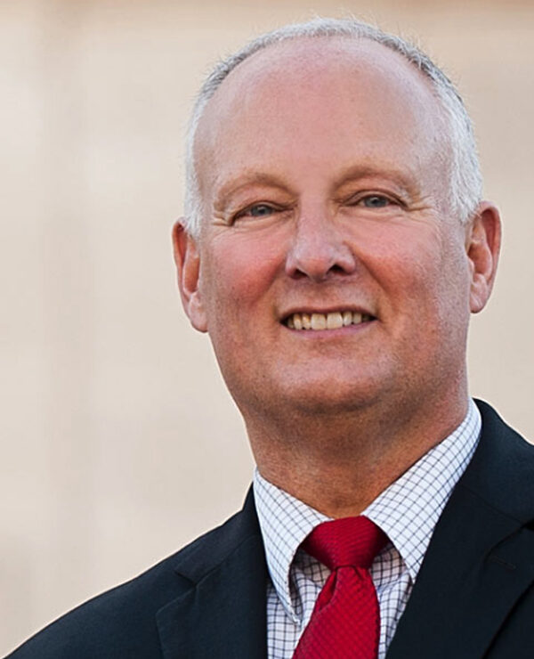 A photograph of Attorney General Peterson, taken from the Attorney General's Office website.