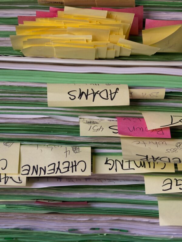 Signed petitions sorted by county.