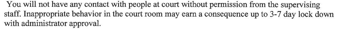 Scotts Bluff County segregation policy excerpt