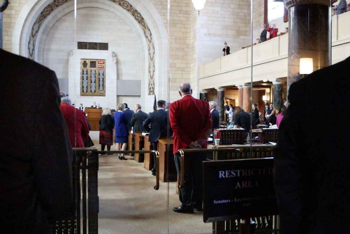 The Nebraska Legislature begins its annual session on Jan. 8, 2020.