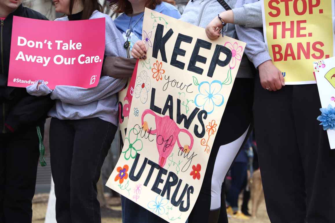 File:Keep Abortion Safe And Legal sign at a Stop Abortion Bans