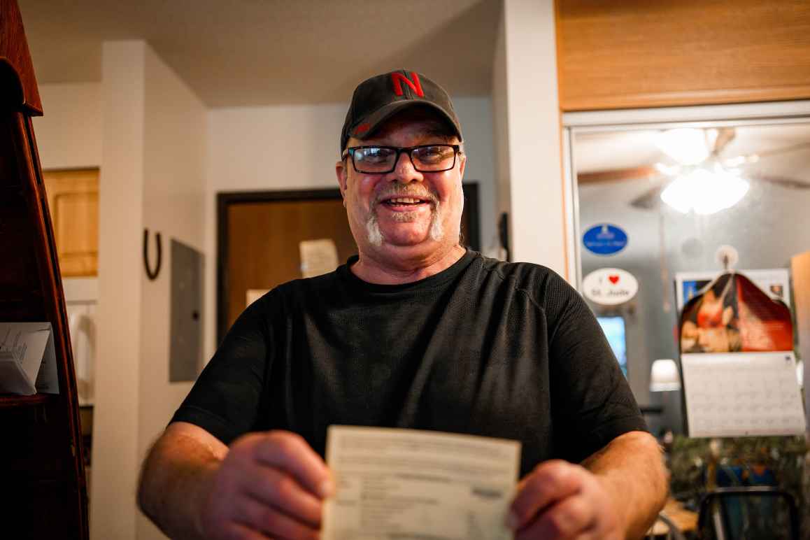 Walter Wolff, of Omaha, reached out to the ACLU for assistance after he was incorrectly told he could not vote.