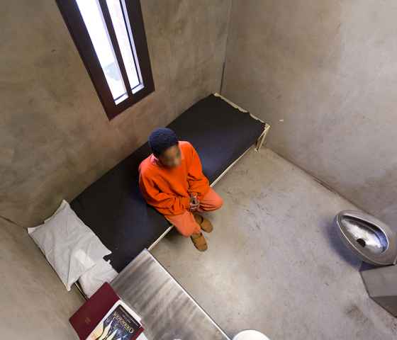 Youth alone in a solitary confinement cell. © Richard Ross www.juvenile-in-justice.com